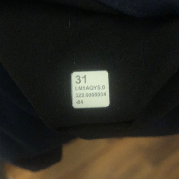 Lululemon Warpstreme Slim Fit Pants Size 31x26 Black Stretch Golf Performance - Picture 15 of 15